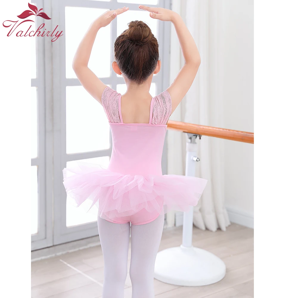 New Design Kids Flower Ballet Dress Party Dance Wear Girls Ballerina Dance Costume for Toddler
