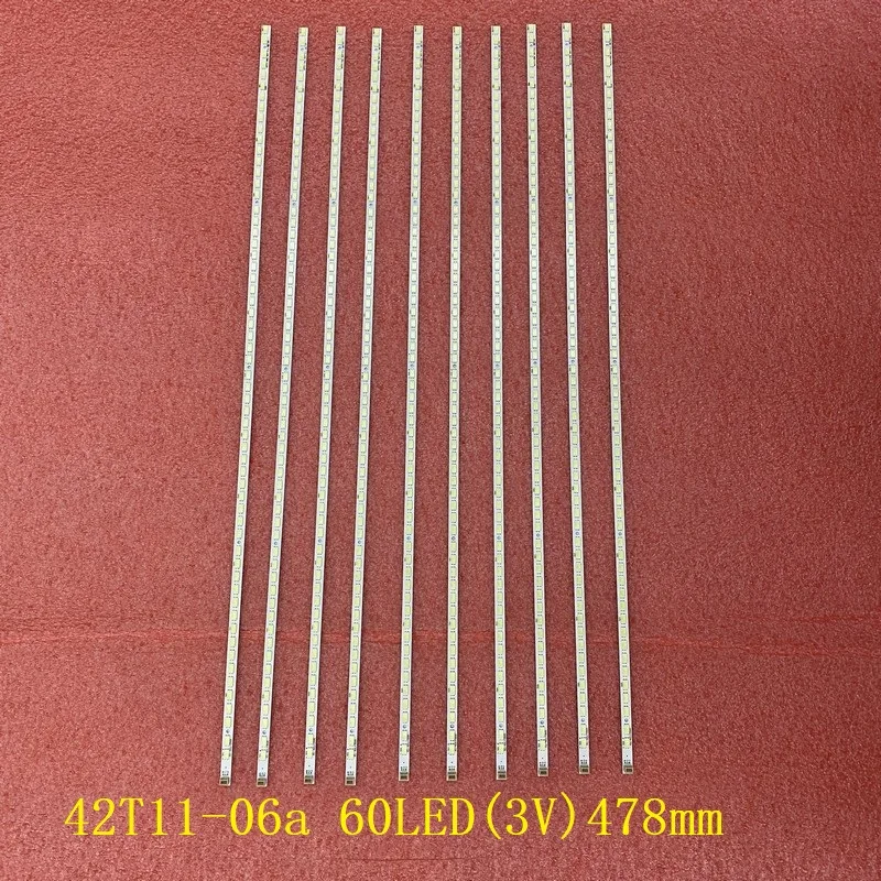 LED Backlight Strip(2)for TV 42LV3551 42LV3550 42LV5500 42P21FBD 42T11-06a 74.42T13.001-0-CS1 42LV470S V.5 74.42TB3.001-1-SHI