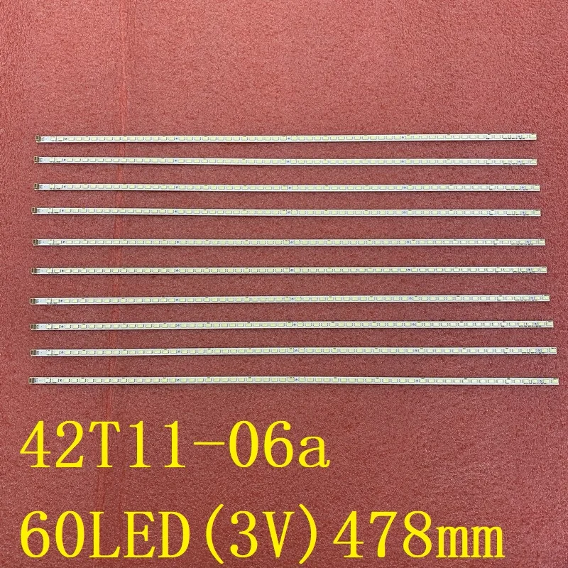 LED Backlight Strip(2)for TV 42LV3551 42LV3550 42LV5500 42P21FBD 42T11-06a 74.42T13.001-0-CS1 42LV470S V.5 74.42TB3.001-1-SHI