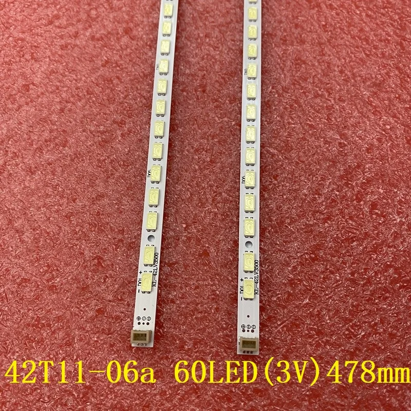 LED Backlight Strip(2)for TV 42LV3551 42LV3550 42LV5500 42P21FBD 42T11-06a 74.42T13.001-0-CS1 42LV470S V.5 74.42TB3.001-1-SHI