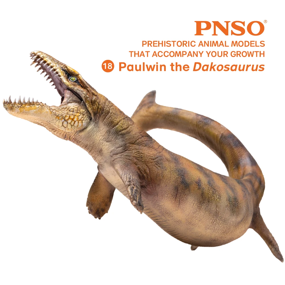 PNSO Prehistoric Dinosaur Models: 18Paulwun The Dakosaurus