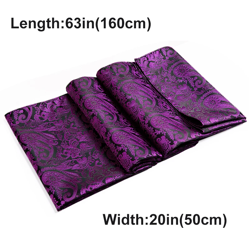 Winter Designer 160cm Long Men Purple Paisley Scarf Male Brand Shawl Wrap Face Scarf Grade A Adult