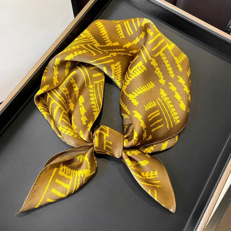 2026 plaid brand women scarf summer 100% silk scarves shawls lady wraps soft pashimina female Echarpe beach stole bandana