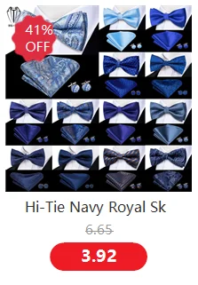 Hi-Tie Silk Pink Striped Mens Bowtie Jacquard Adult Bow Tie Hankerchief Cufflinks Set Pre-tied Butterfly Bowknot Wedding Party