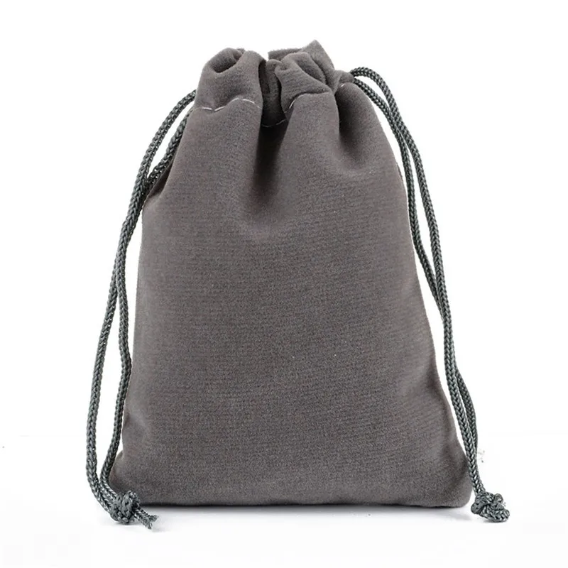 Wholesale 50pcs Colorful Velvet Bag Drawstring Pouches Jewelry Packaging Velvet Pouches Drawstring Packing Gift Bags Customized