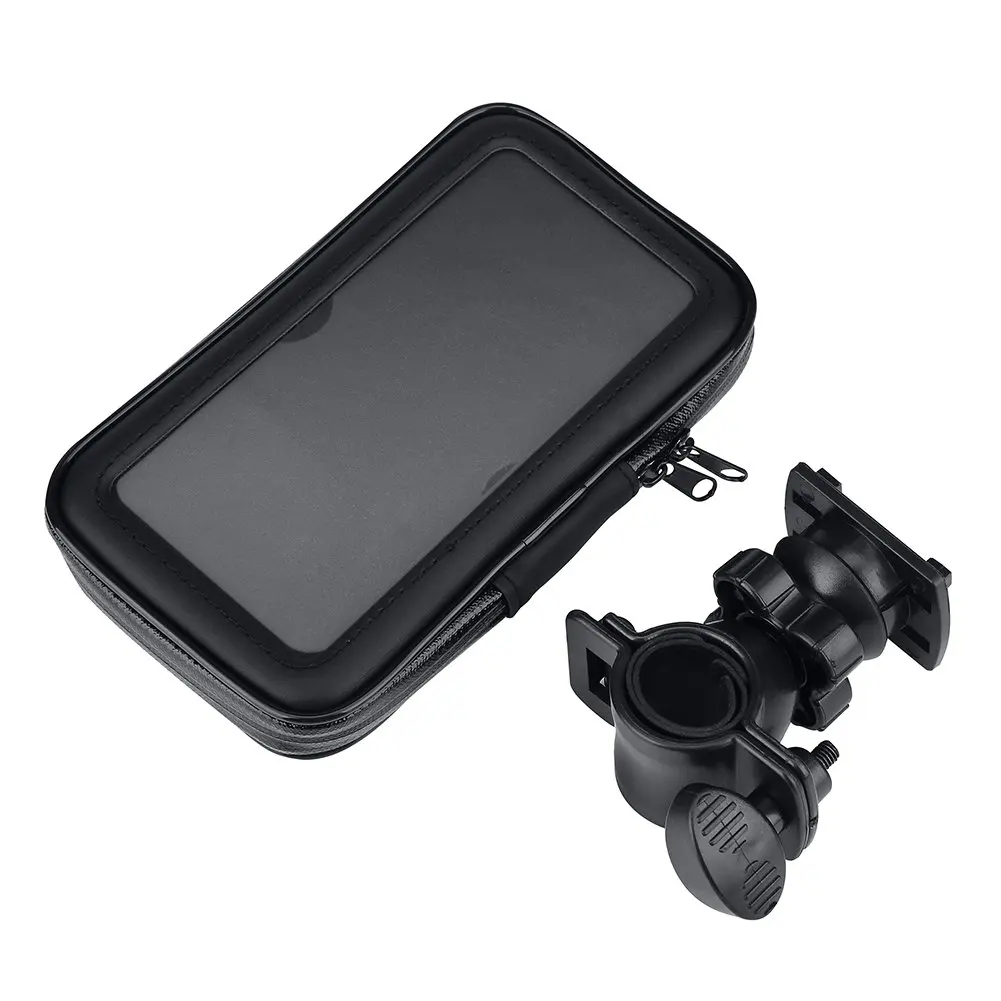 Waterproof Bicycle Phone Holder Motorcycle Bike Handlebar Phone Case Bag for iPhone 17 Pro Max 16 Samsung Bike Phone Stand Mount