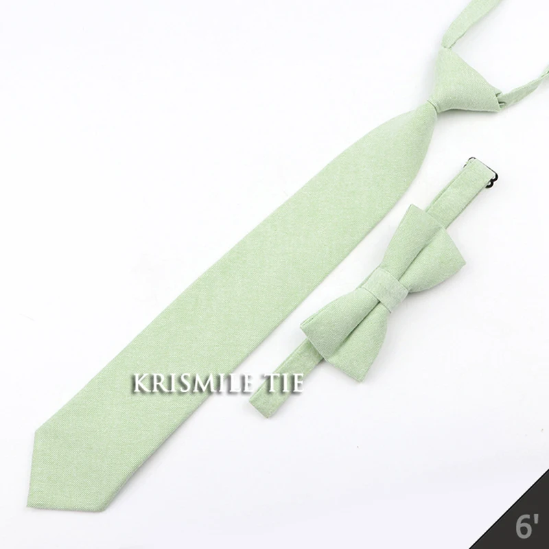 Cartoon Floral Children Tie Bowtie Set Cotton Skinny Slim Casual Solid Color Boys Girls Colorful Adjustable Shirt Gravata Gift
