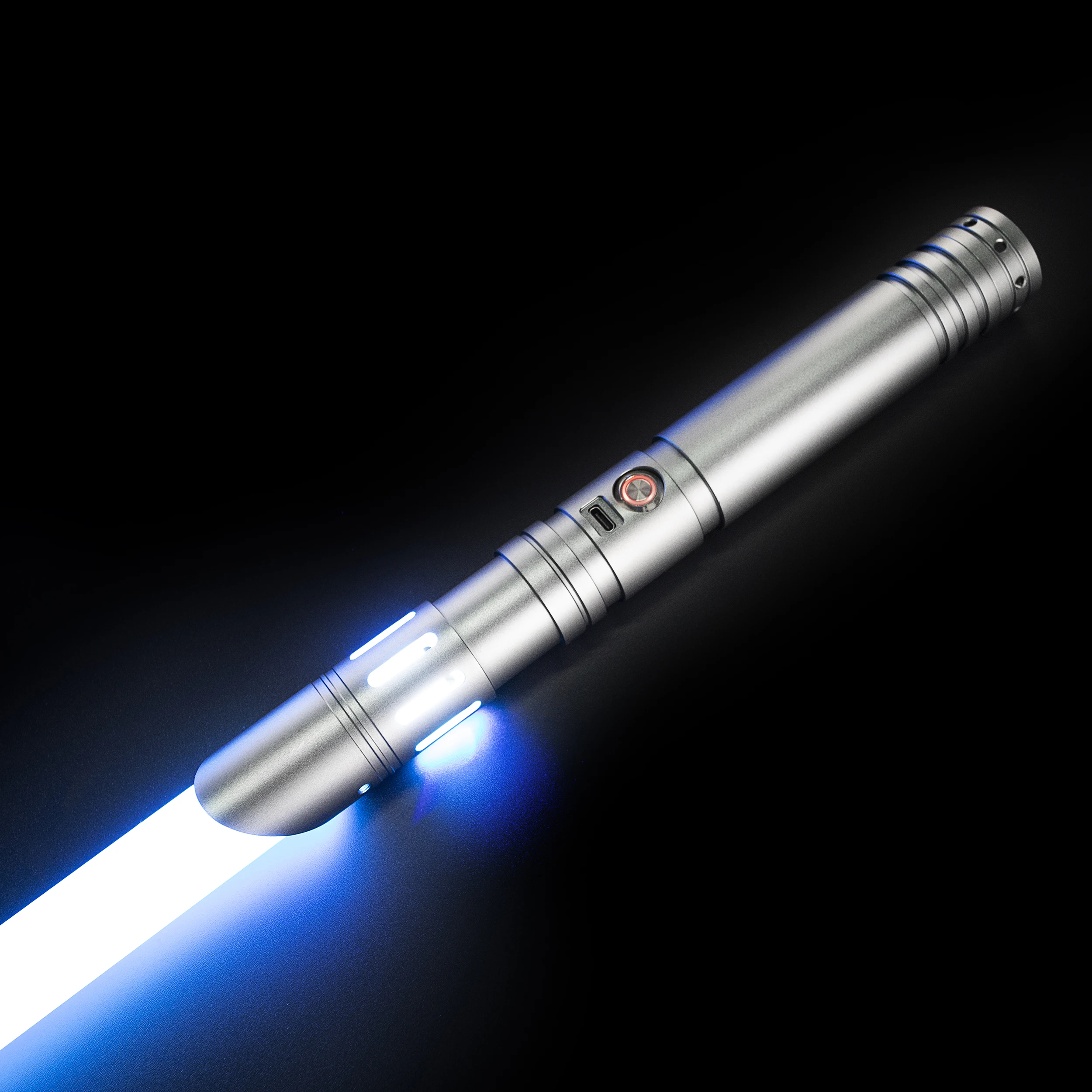 DamienSaber Xeno3.0 Pixel Lightsaber Smooth Swing Metal Hilt Heavy Dueling Light Sabers Bluetooth Toys with 34 Sound Fonts