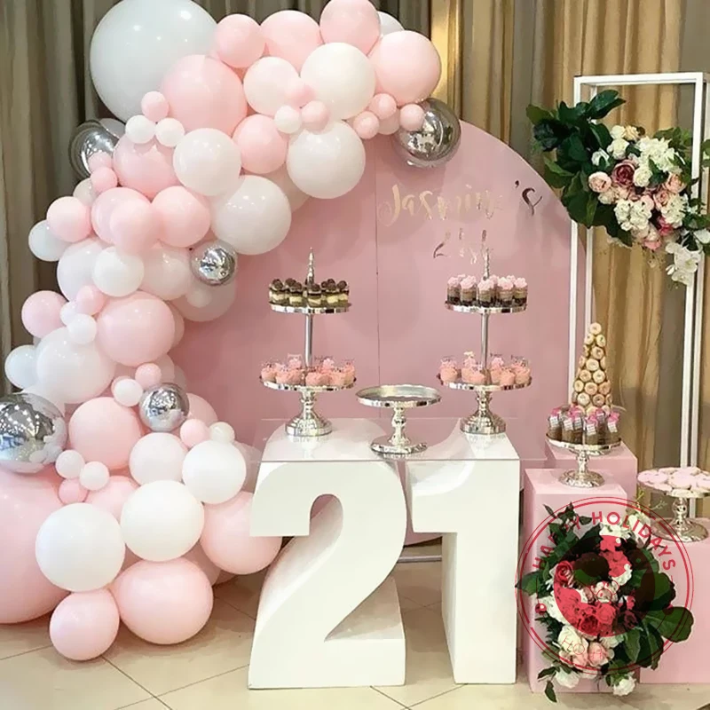 5" 10" 12" 18" 36" Matte Light Balloons Round Pink Yellow White Art Shape Wedding Birthday Decoration Party Helium Balloon