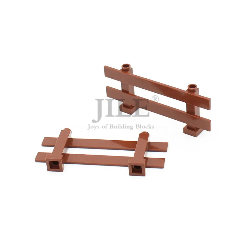Moc Fence 1x8x2 2/3 Rail Handrail 6079 DIY Building Blocks Brick Compatible with City Street View Accessory Particles Toys