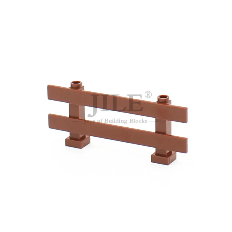 Moc Fence 1x8x2 2/3 Rail Handrail 6079 DIY Building Blocks Brick Compatible with City Street View Accessory Particles Toys