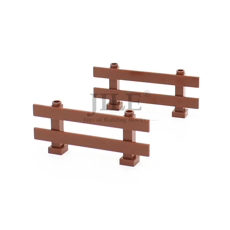 Moc Fence 1x8x2 2/3 Rail Handrail 6079 DIY Building Blocks Brick Compatible with City Street View Accessory Particles Toys