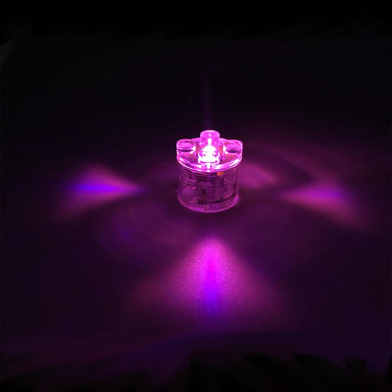 City LED Luminous Building Block minifigs Parts 2X2 Round Bricks DIY Decorative Ornament Pink and White Children Puzzle Toys