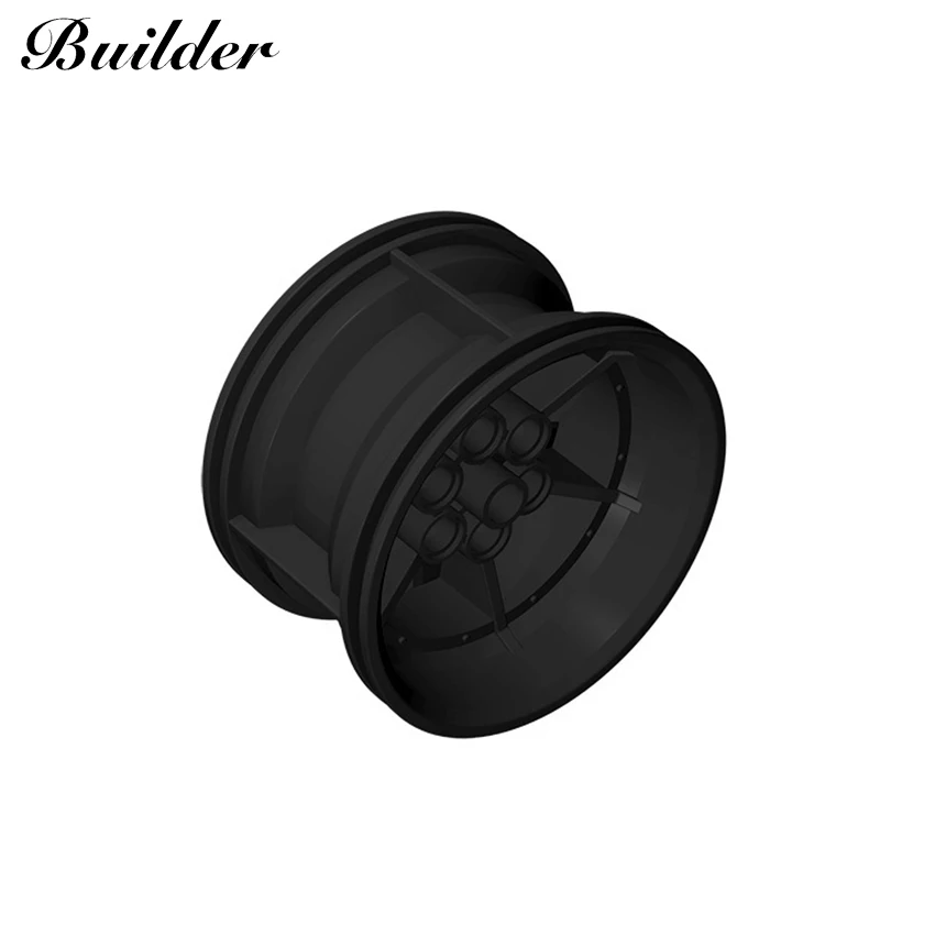 Little Builder 23798/15038 Wheel Tyre 107x44mm Technological Automobile Building Blocks DIY Assembly MOC Compatible Toy Part 1pc
