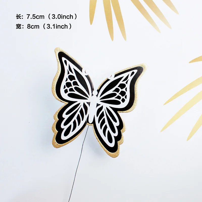 New Creative Happy Birthday Cake Toppers Noble Dress Mother's Day Birthday Party Cake Topper MOM Back View Happy Cake Decoration