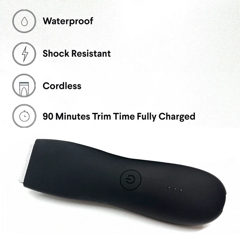 Professional Hair Clipper Rechargeable Beard Trimmer Hair Cutting Machine Electric Shaver For Body Hair Shaving Safety Razor