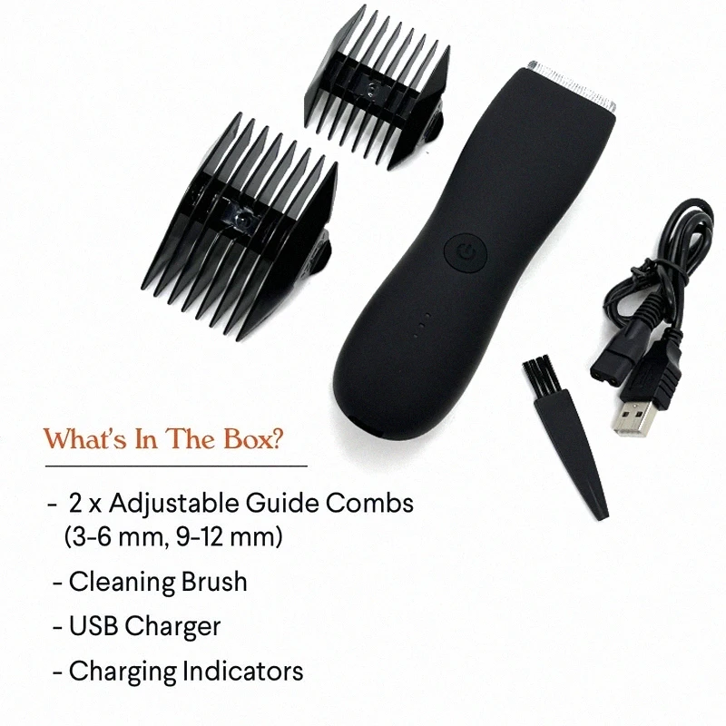 Professional Hair Clipper Rechargeable Beard Trimmer Hair Cutting Machine Electric Shaver For Body Hair Shaving Safety Razor
