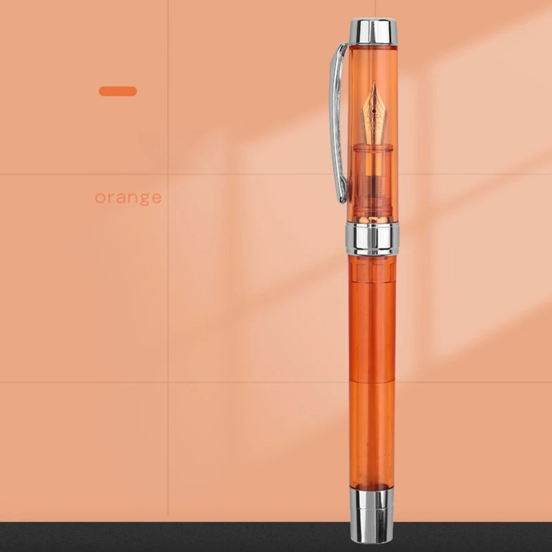 0.38mm/0.5mm Transparent Clean Fountain Pen Art Creation Painting Font Design Scrapbook DIY Student School Stationery Supplies