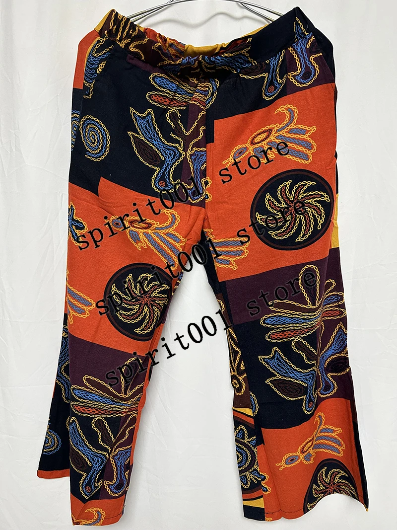 Women Ladies 5XL Wide Leg Boho Yoga Harem Pants Gypsy Hippie Thai Boho Court Women's Pants Ruched Waist Aladdin Women's Pants