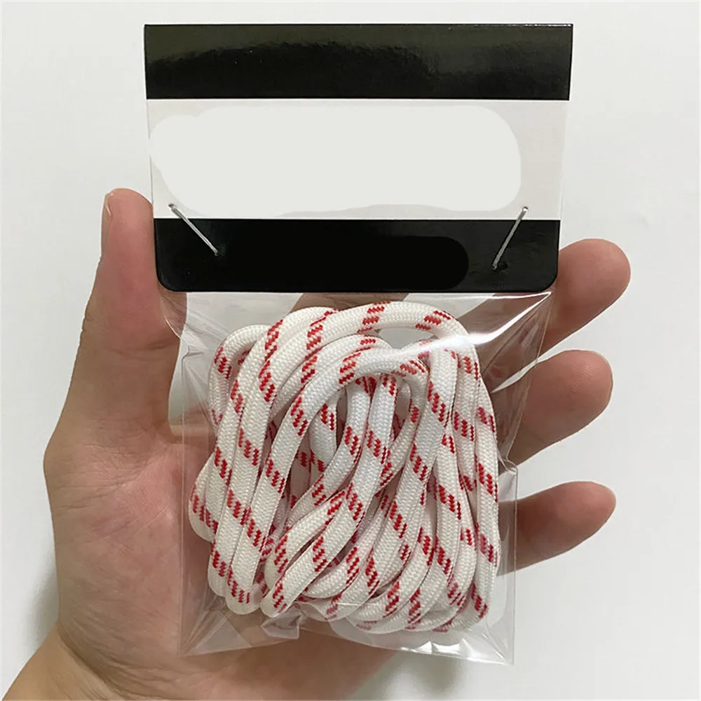 High Quality 100/120/140/160cm Round Shoelace Women Men Sports Casual Basketball Sneakers Black White Shoes Laces Strings