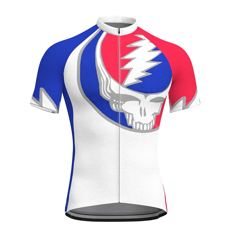Cycling Jersey Bike Shirts Bicycle Riding Best Quality New Slim Top MTB Quick-drying Short Sleeve Men's Cycling Apparel Clothing