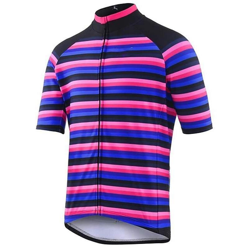 Cycling Jersey Bike Shirts Bicycle Riding Best Quality New Slim Top MTB Quick-drying Short Sleeve Men's Cycling Apparel Clothing