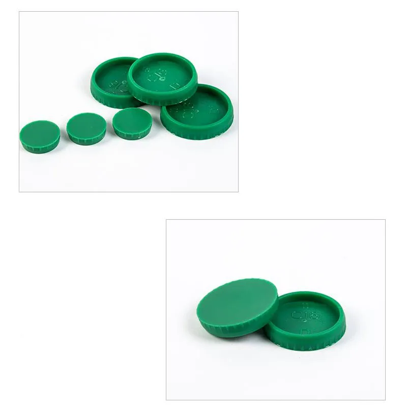 100pcs Nylon Plastic Dust Cover Green Caps Protector For MGN9 MGN12 MGN15 HGR15 HGR20 HGR25 HGR30 Linear Rail Guides CNC Parts