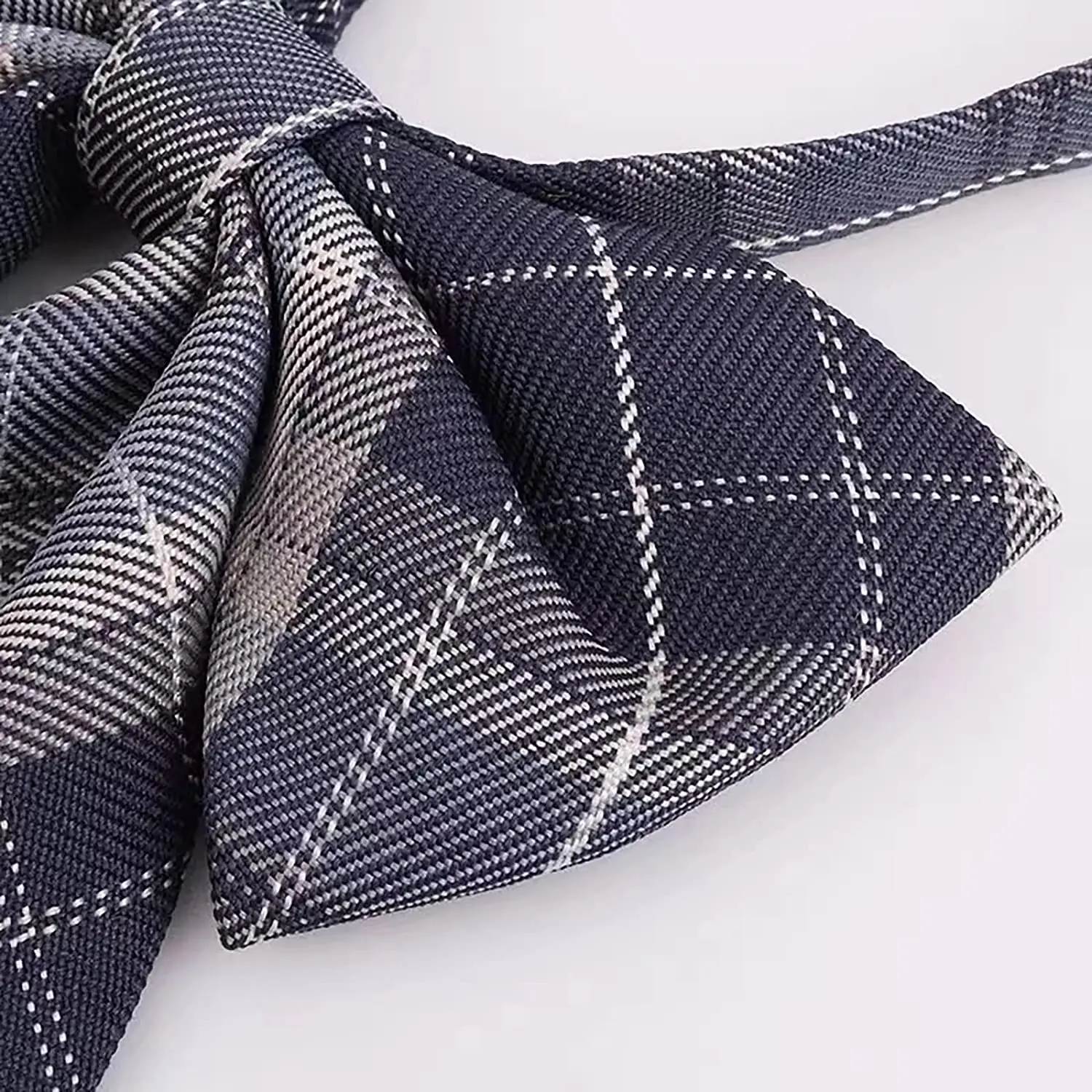 VEEKTIE Bow tie Ribbons Fashion Japanese JK/DK Style Striped School Uniform Bow Tie for Girls Korean Cosplay Women Butterfly