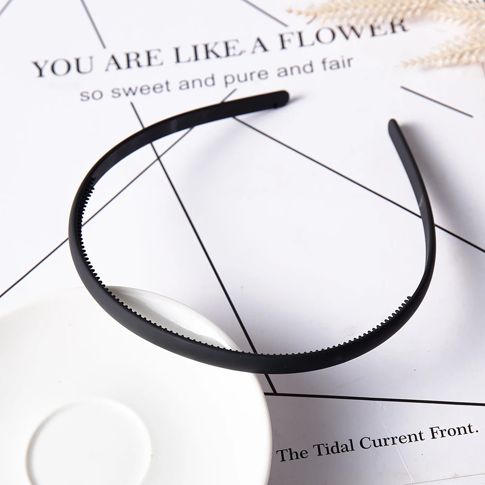 Women Simple Headband Colorful Matte Non-slip Elastic Hairbands Outdoor Hair Hoop Bands Headwear Fashion Girls Hair Accessories