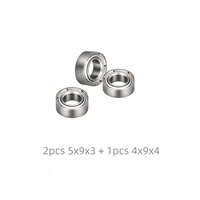 Gomexus Alloy Reel Shaft and Bearing for Shimano Daiwa Ryobi Peen Baitcatsing Spinning Reel Handle Parts