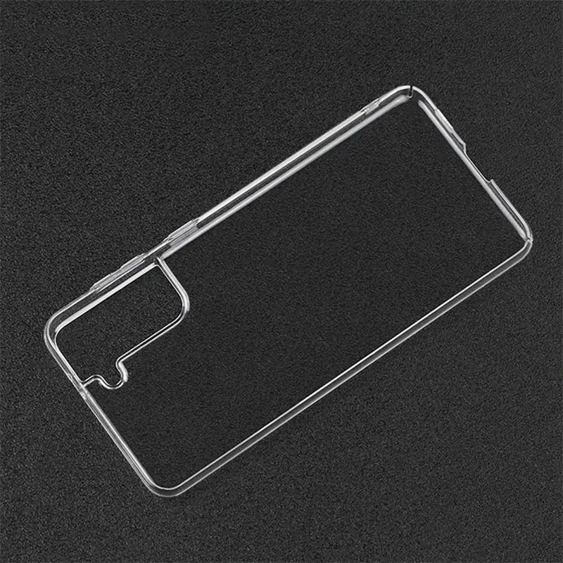 Clear Hard PC Plastic Phone Case For Samsung Galaxy S21 S20 S23 FE S22 S24 S25 S26 ULtra S10Plus Note 20 10 9 8 A52 A72 A54 A53