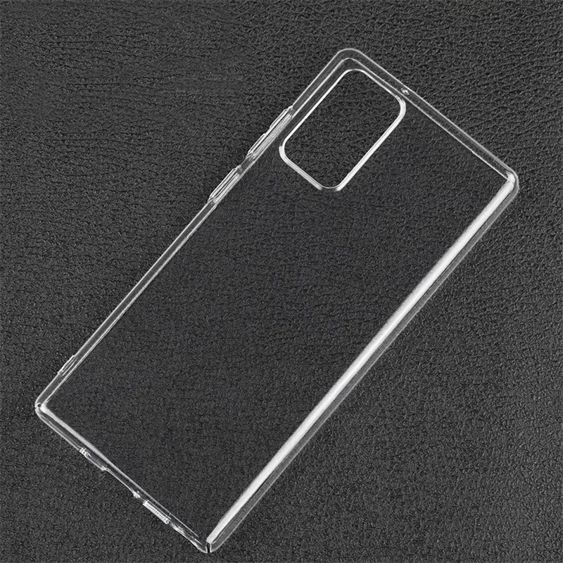 Clear Hard PC Plastic Phone Case For Samsung Galaxy S21 S20 S23 FE S22 S24 S25 S26 ULtra S10Plus Note 20 10 9 8 A52 A72 A54 A53