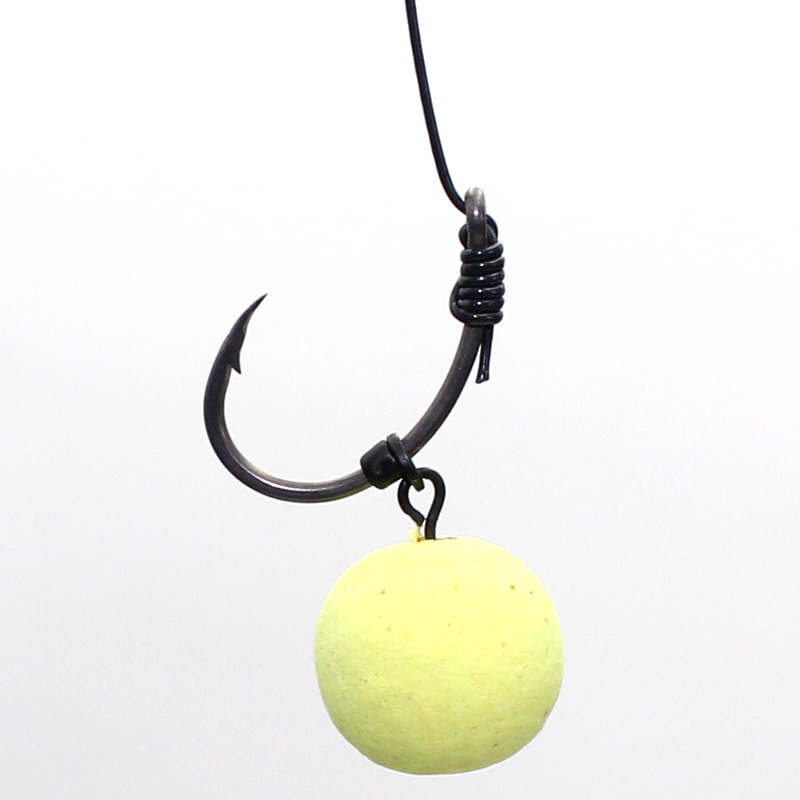 20PCS Metal Bait Spike Carp Fishing Accessories Bait Sting Boilies Pin with Ring Corn Ronnie Hair Rig Carp Feeder Tackle