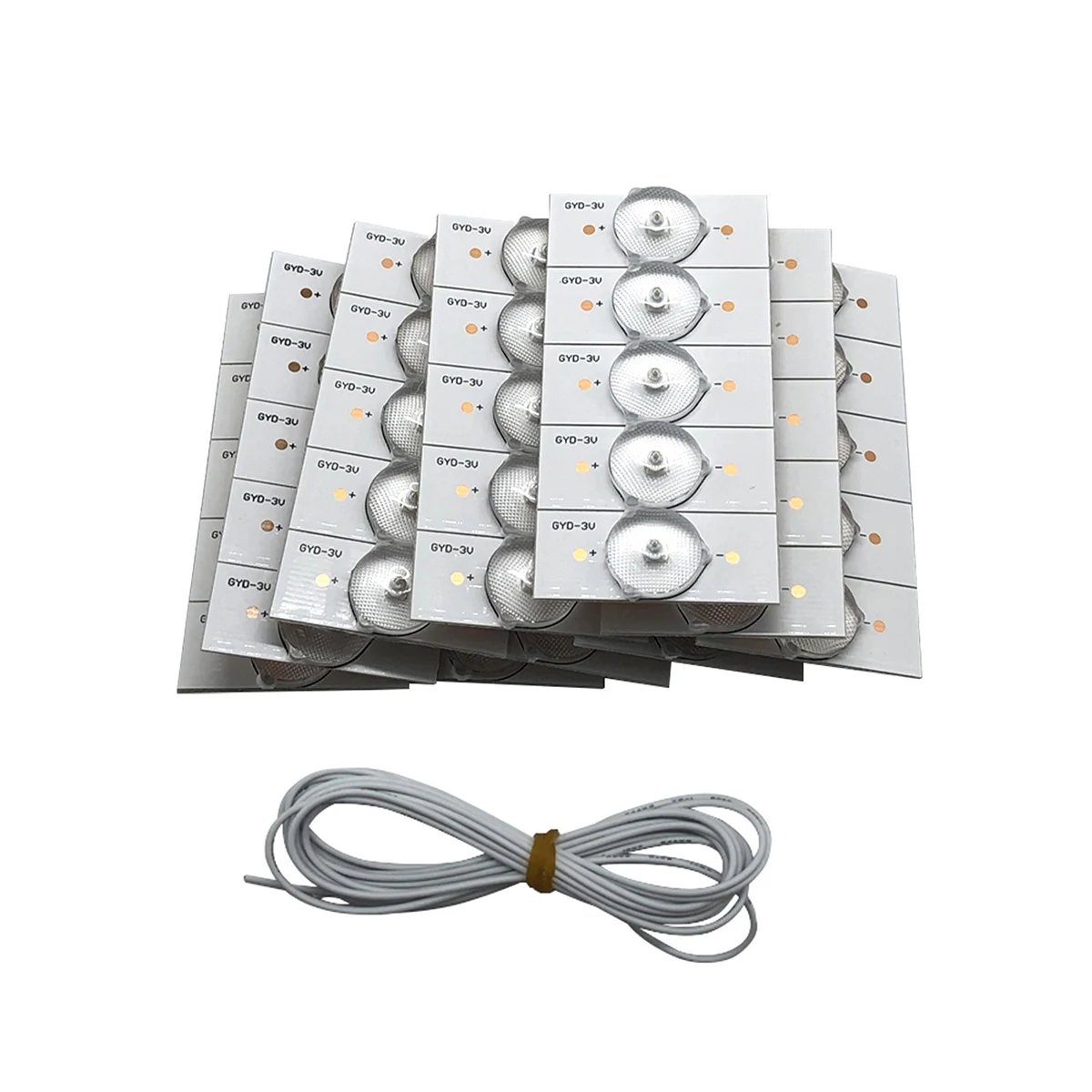 10-100PCS 100% NEW high quality 6V 3V SMD LB 6V Lamp Beads with Optical Lens Fliter for 32-65 inch LED TV Repair CL-40-D307-V3