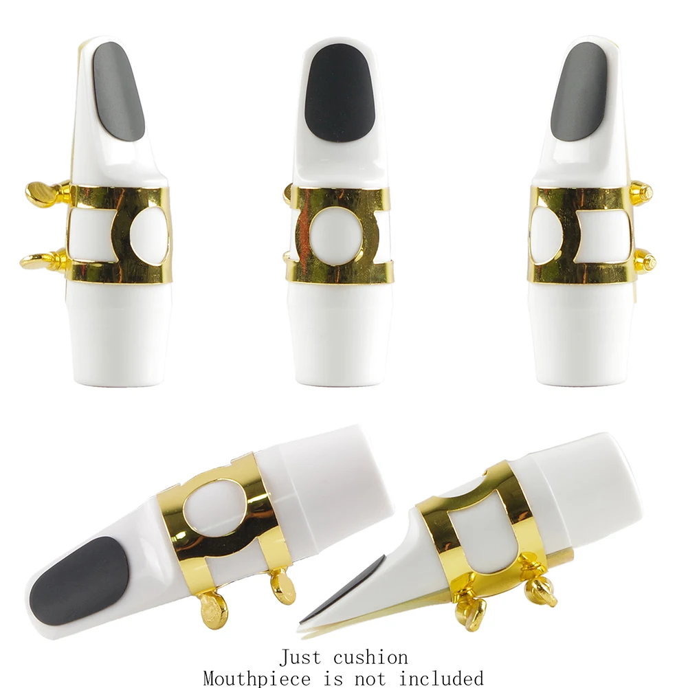 10pcs Sax Mouthpiece Patches Pads Cushions For Treble / Alto / Tenor Sax & Clarinet 0.5mm / 0.8 Mm Saxophone Silicone Cushions