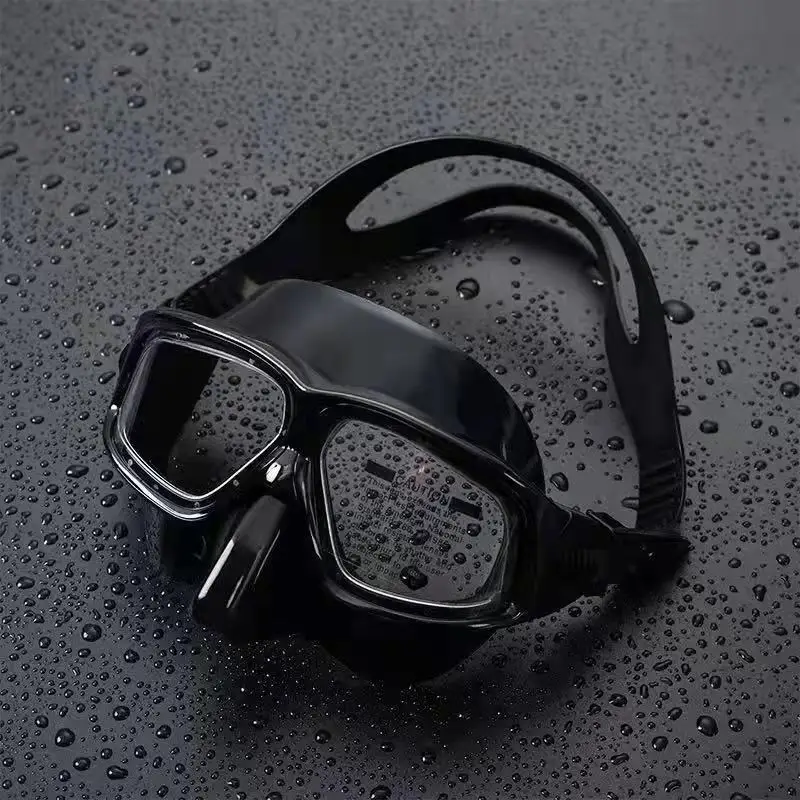 Diving Mask Free Diving Surface Mirror High Definition Anti-Fog Lens Snorkeling Mask Equipment