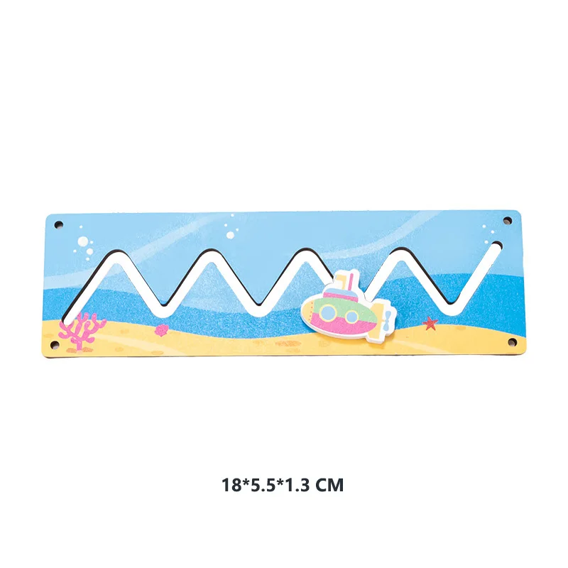 Busy Board Accessories Handmade DIY Graphic Cognition Montessori Teaching Early Child`s Education Exercise Brain Educational Toy