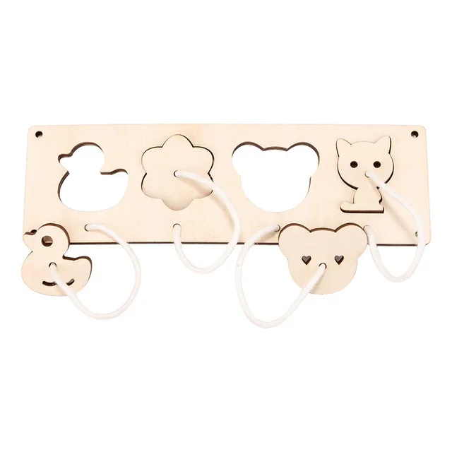 Busy Board Accessories Handmade DIY Graphic Cognition Montessori Teaching Early Child`s Education Exercise Brain Educational Toy