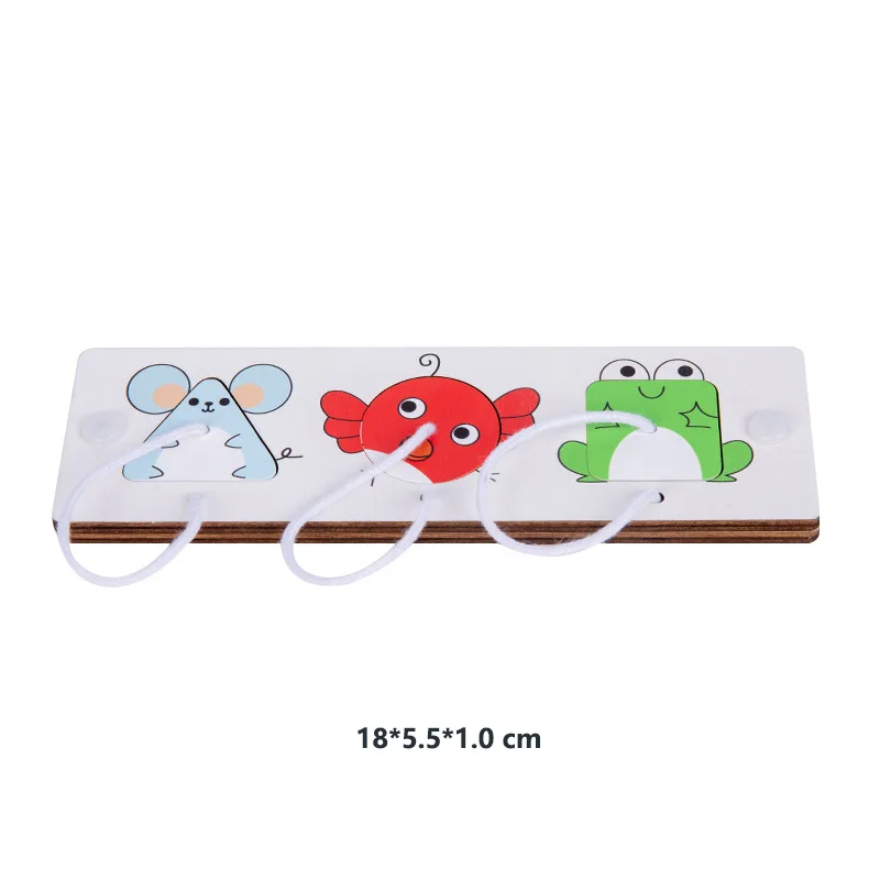 Busy Board Accessories Handmade DIY Graphic Cognition Montessori Teaching Early Child`s Education Exercise Brain Educational Toy