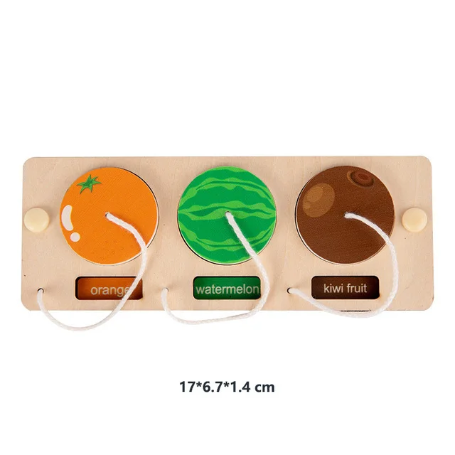 Busy Board Accessories Handmade DIY Graphic Cognition Montessori Teaching Early Child`s Education Exercise Brain Educational Toy
