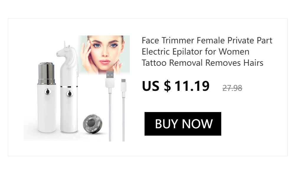 5 In 1 Electric Shaver for Women Painless Eyebrow Razor Bikini Trimmer Cordless Womens Body Shaver Facial Hair Remover Depilador