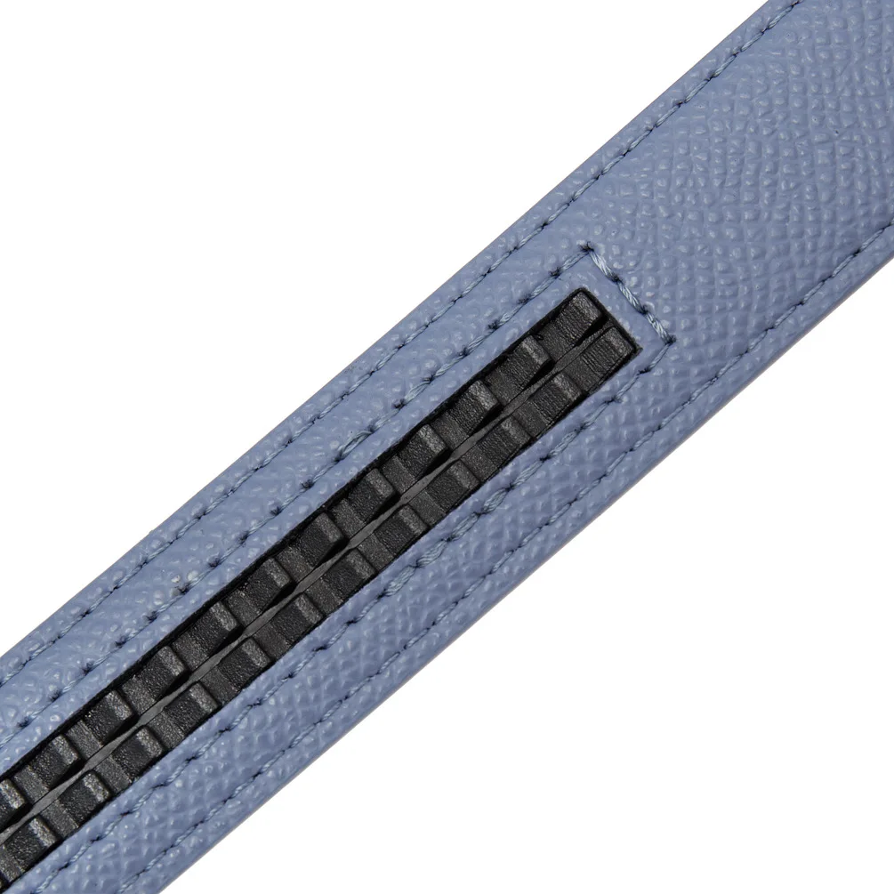 2.4cm Belts Ladies Luxury Brand Fashion Design Simple Versatile Jeans Accessories Women Automatic Buckle Thin Waistband