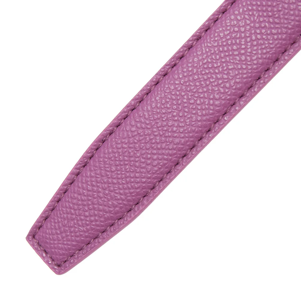 2.4cm Belts Ladies Luxury Brand Fashion Design Simple Versatile Jeans Accessories Women Automatic Buckle Thin Waistband
