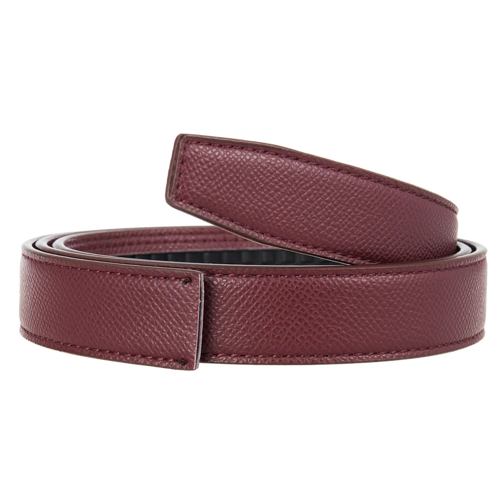 2.4cm Belts Ladies Luxury Brand Fashion Design Simple Versatile Jeans Accessories Women Automatic Buckle Thin Waistband