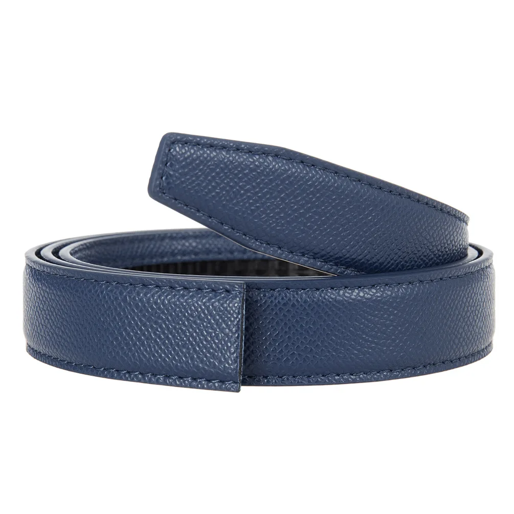 2.4cm Belts Ladies Luxury Brand Fashion Design Simple Versatile Jeans Accessories Women Automatic Buckle Thin Waistband