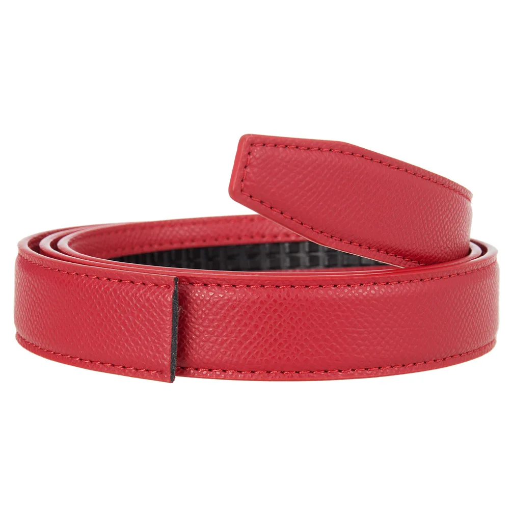 2.4cm Belts Ladies Luxury Brand Fashion Design Simple Versatile Jeans Accessories Women Automatic Buckle Thin Waistband