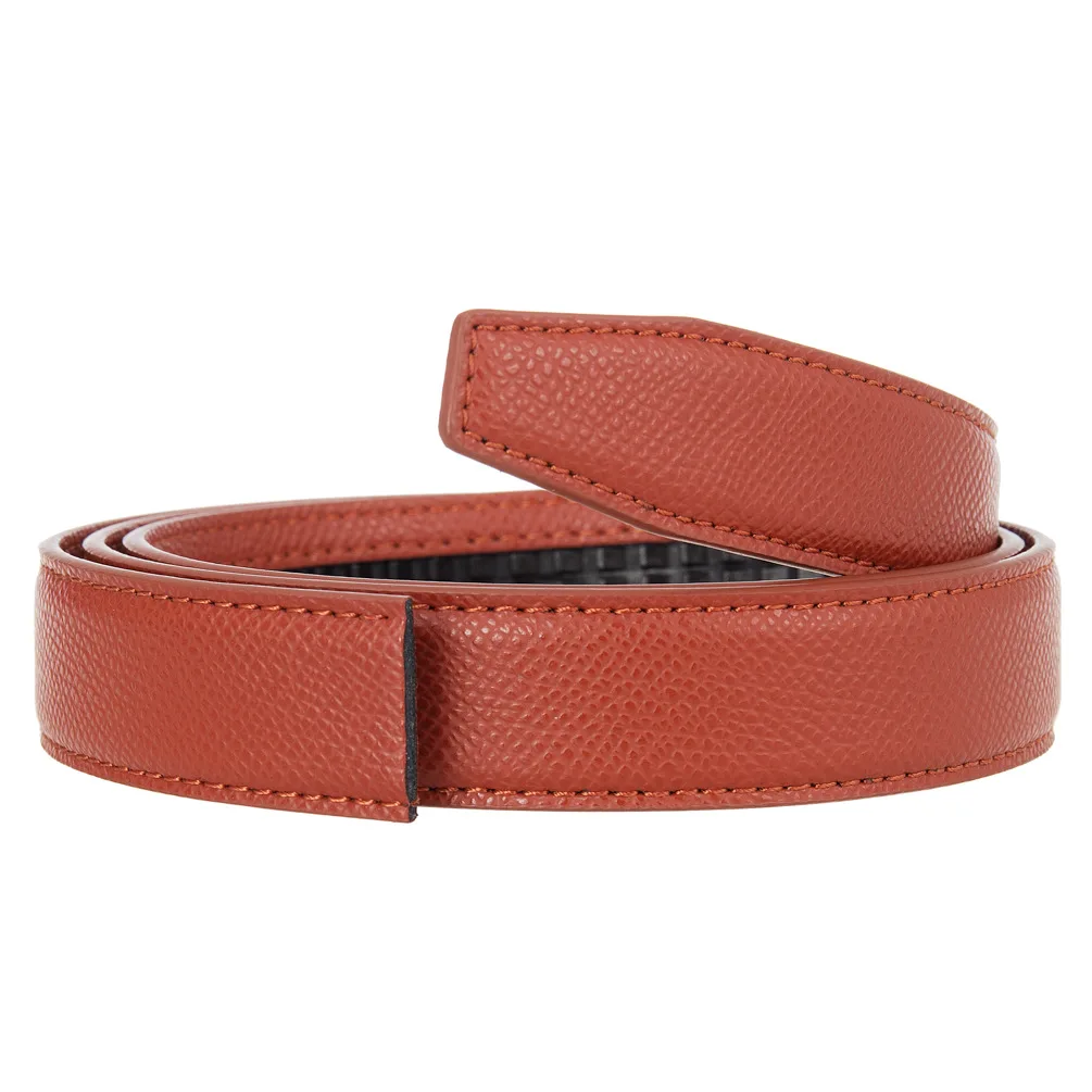 2.4cm Belts Ladies Luxury Brand Fashion Design Simple Versatile Jeans Accessories Women Automatic Buckle Thin Waistband