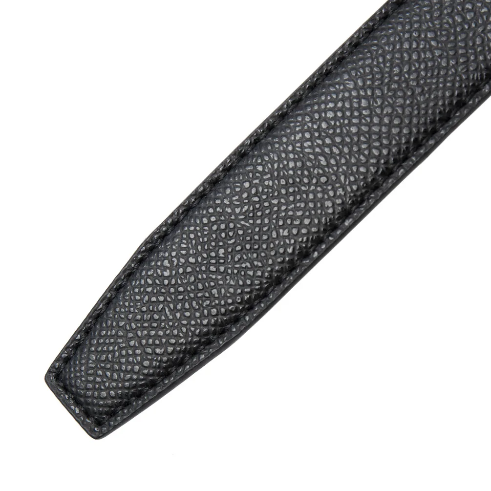 2.4cm Belts Ladies Luxury Brand Fashion Design Simple Versatile Jeans Accessories Women Automatic Buckle Thin Waistband