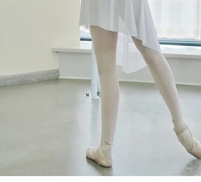 Tights Ballet Dance Suit Women's Round Neck Hanging Neck Slope Stitching Design With Gym Clothes Nylon Jumpsuit Love Back