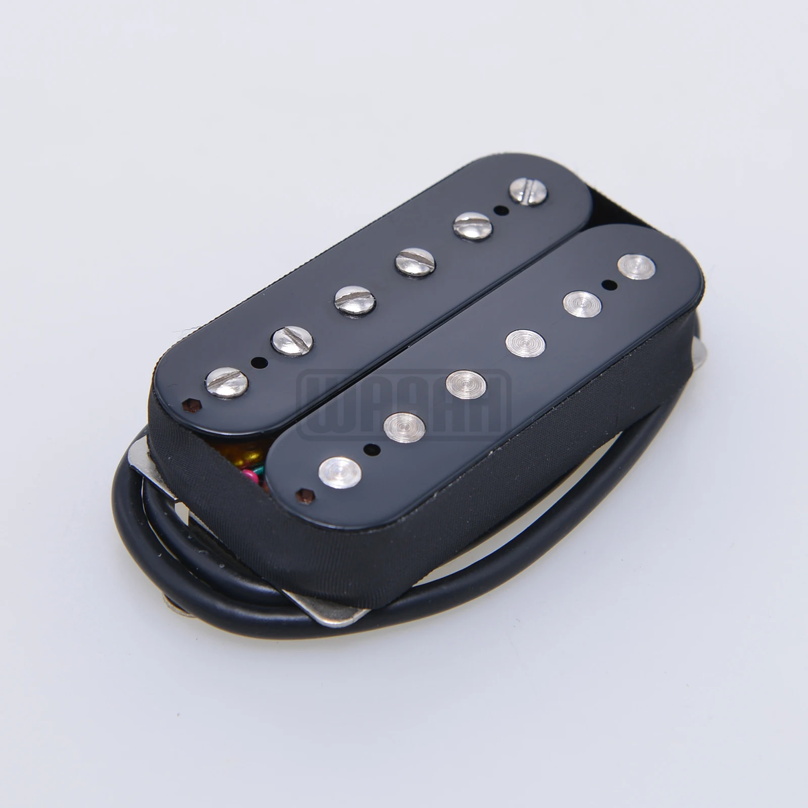 Vintage Waaah V70 SSS Handwound Alnico 5 Single Coil Guitar Pickups Grey Bottom Plate HSS Double Coil Pickup Guitar Parts
